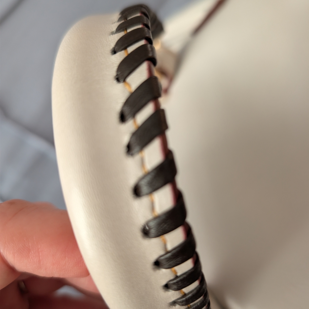 Dooney & Bourke Florentine Leather Micro Satchel In Ecru NWOT - Picture 5 of 7